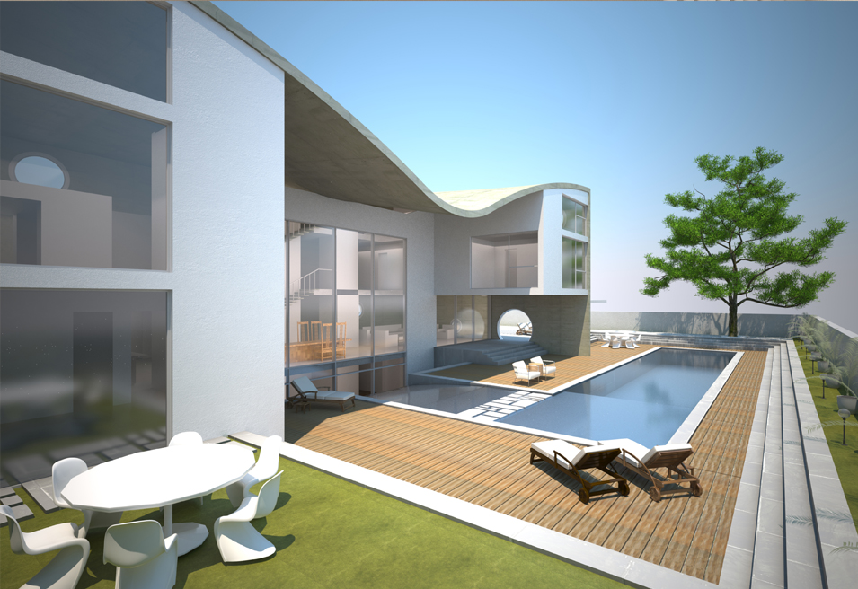 מבט על הבריכה