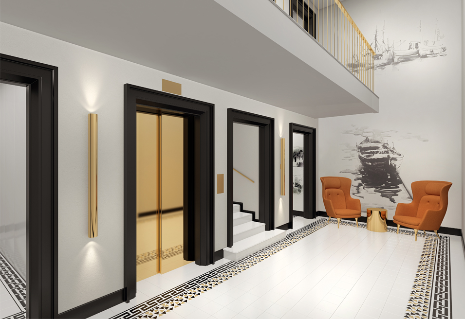 הצעה לעיצוב הלובי