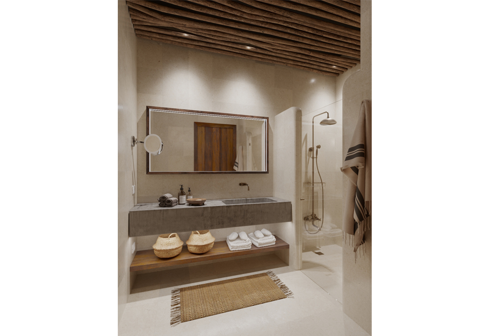 חדר רחצה טיפוסי