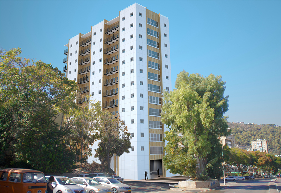 חזית מרחוב אלנבי